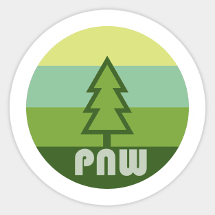 PNW love Sticker